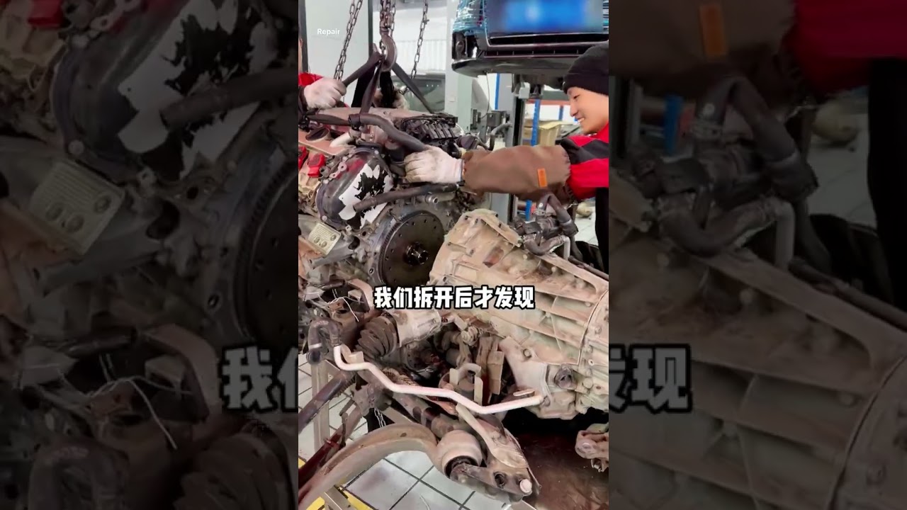 Audi A8 Engine Repair process 