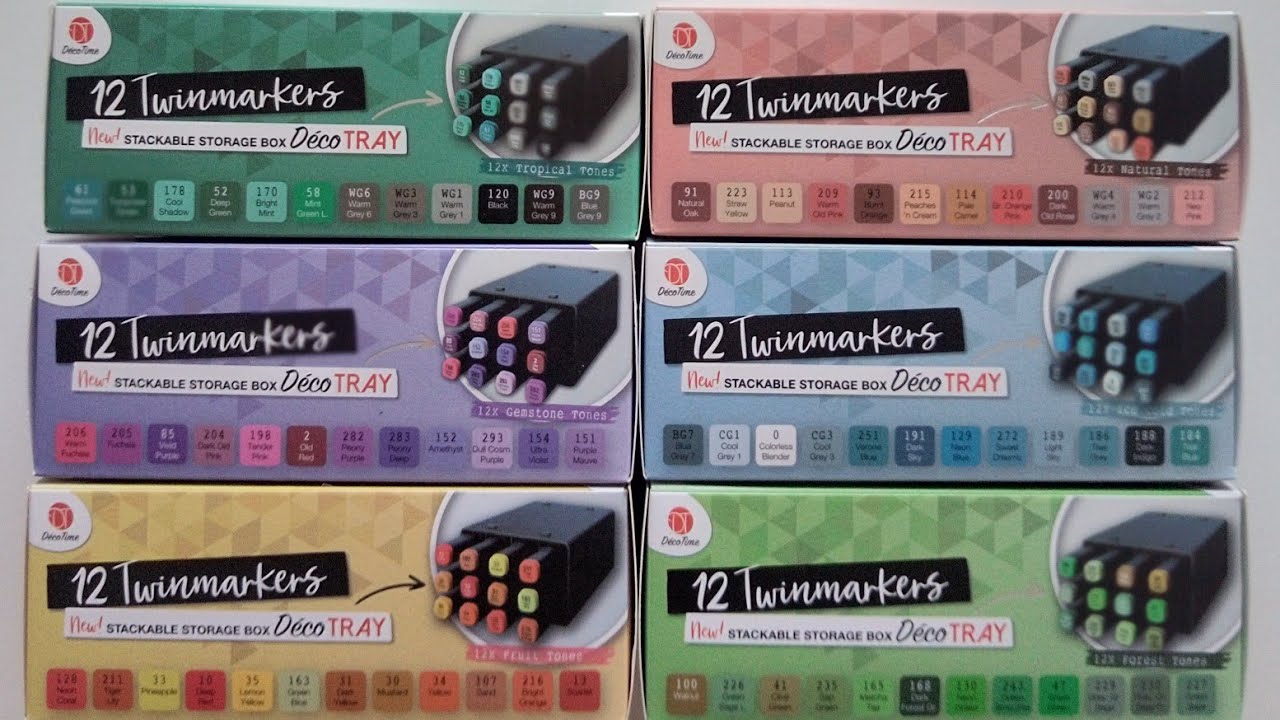 HAUL ACTION NOUVEAUTÉ TWINMARKERS #colorisation #feutresaalcool 