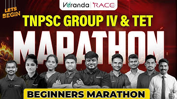 TNPSC GROUP IV & TET | BEGINNERS MARATHON | VERANDA RACE