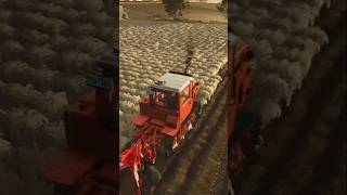 Легендарный ДТ-75 вернулся к жизни 😳 #трактор #запуск #тяжёлая техника