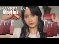 8 Warna Baru Maybelline Superstay Vinyl Ink [Swatches]