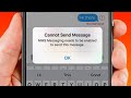 Cannot Send Message MMS Messaging Needs to be Enabled to Send This Message | iPhone