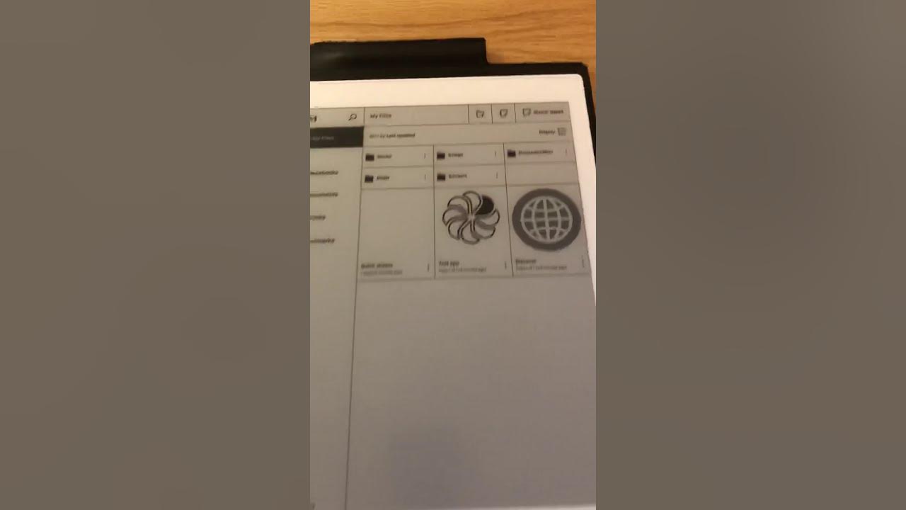 reMarkable hack. Running linux apps from native gui. YouTube
