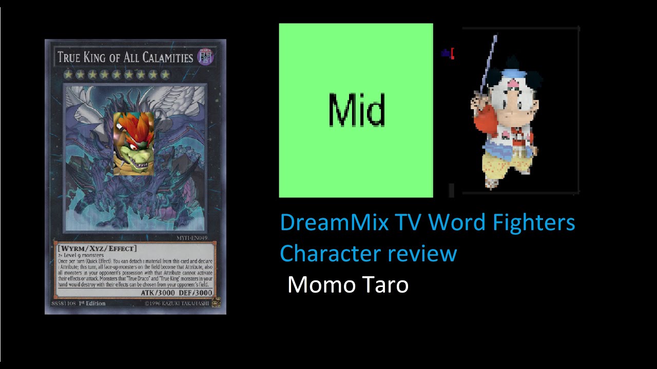 DreamMix TV World Fighters character review-B tier-Momo Taro