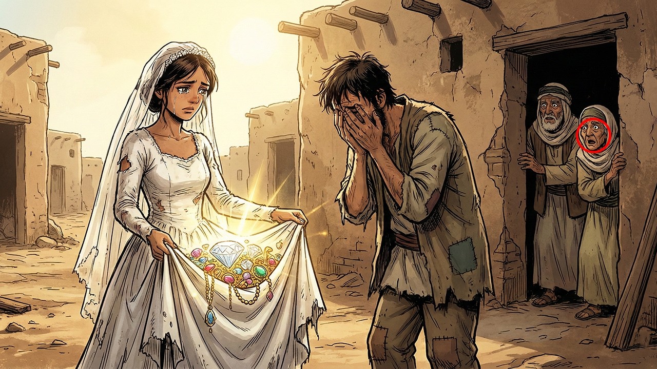 تبرأ منه أهله لأنه تزوج خادمة فقيرة.. وما أخرجته له من صندوقها القديم جعله أغنى رجل في المدينة!