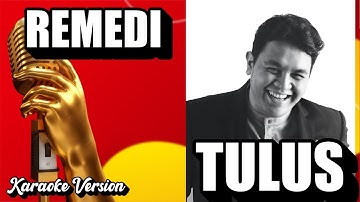 Remedi Karaoke Tulus #tulus #remedi