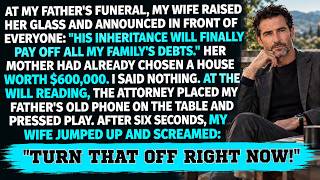 My Wife Announced My Inheritance Would Pay Off Her Family's Debts —My Father's Old Phone Exposed Her