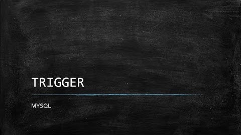 Tutorial Membuat Trigger menggunakan CMD