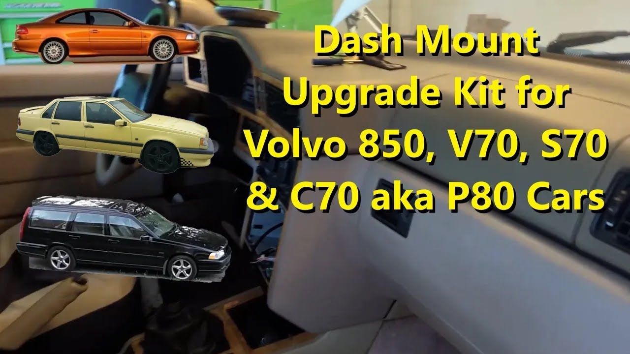 Repair the noisy dash in your P80 Volvo 850, S70, V70, V70R, C70, etc. - REMIX