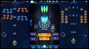 Space Shooter Galaxia Attack Game Gameplay Android Mobile