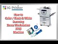 How to A3 Color Scanning Xerox Workstation 5765 Machine