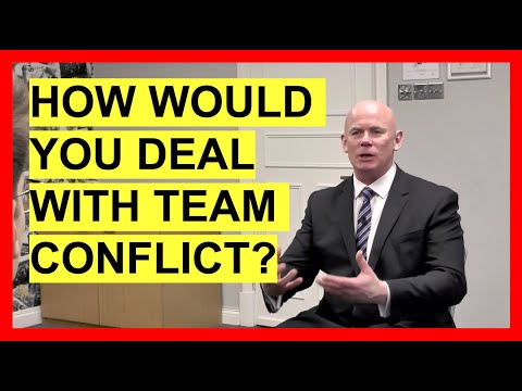 How would you Deal With CONFLICT between two Coworkers? The BEST Answer to this Interview Question!
