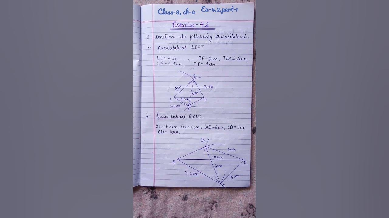 Class 8 ch 4 ex 4 2 part 1 n c e r t studymaterial ytshorts maths