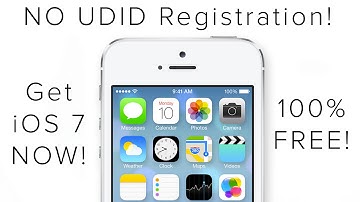 How To Get iOS 7 for FREE! NO UDID/Developer Registration!