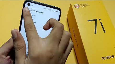 Realme 7i data usage full setting | how to check data usege | data usage kaise dekhe