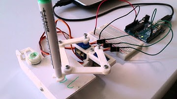 Plotclock made with 3D printer and Arduino