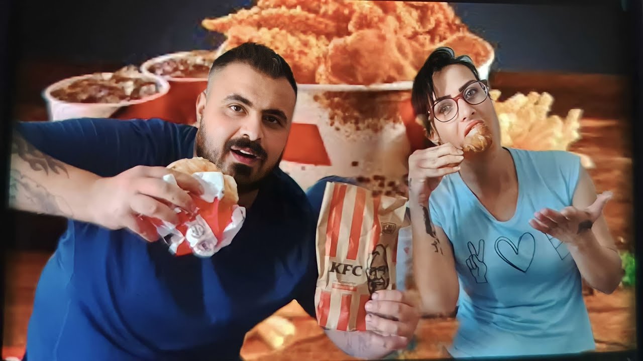 لأول مرة جربنا وقيمنا Kfc🤔ماتوقعنا النتيجة تكون هيك🤑