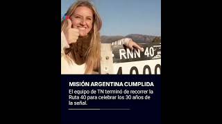 ARGENTINE MISSION ACCOMPLISHED: The TN team completed their tour of Route 40 to celebrate the 30t...