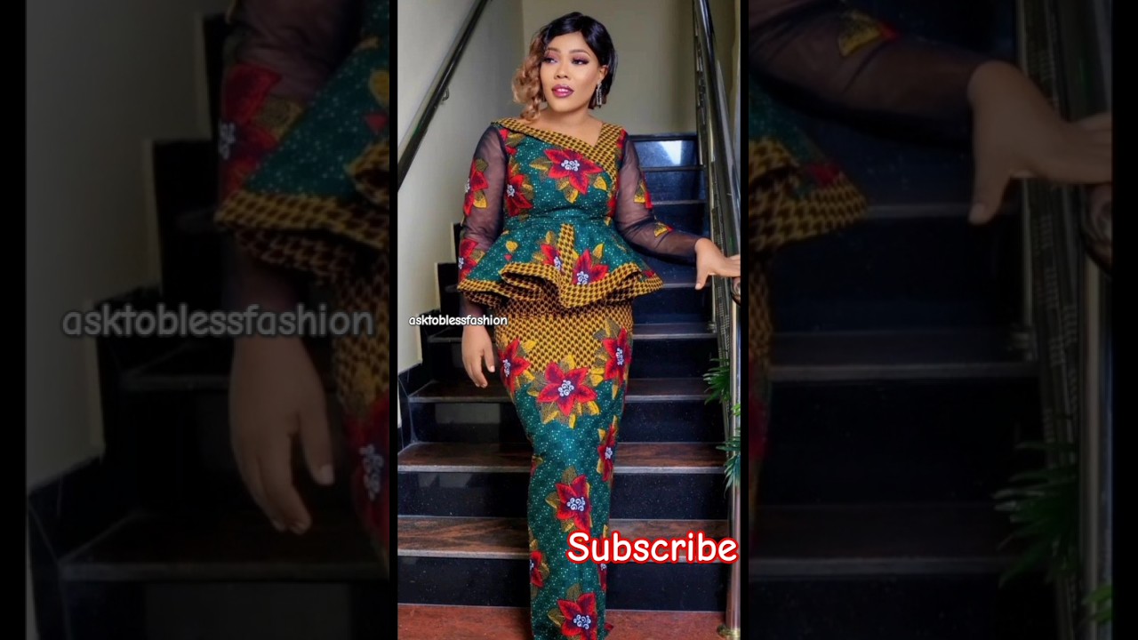 Top African Ankara shirt and blouse styles for African stylish women