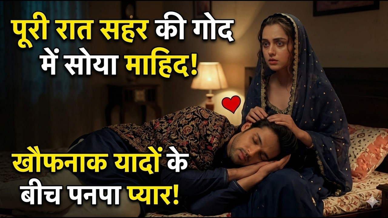पूरी रात सहर की गोद में सोया माहिद! खौफनाक यादों के बीच पनपा प्यार! #seherhonekohai #parthsamthaan