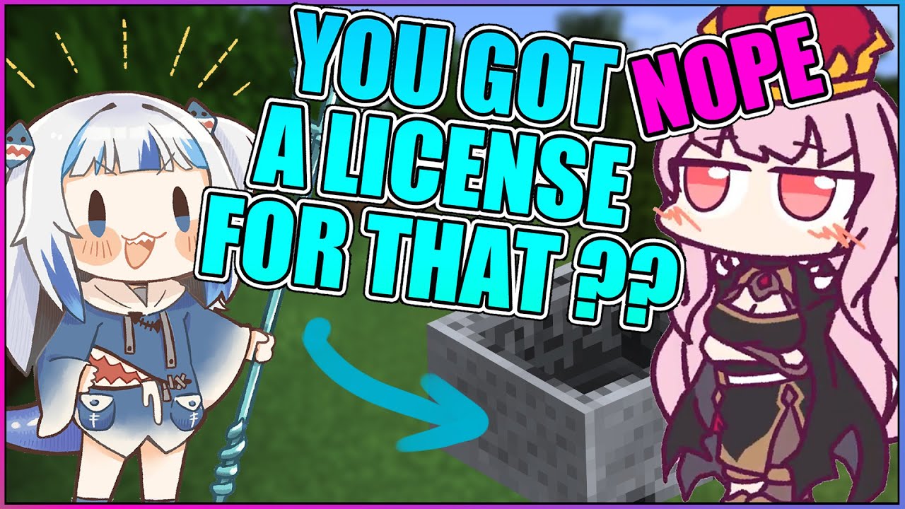 Calli explains what was happening between Gura and her during Sana's Minecraft Stream