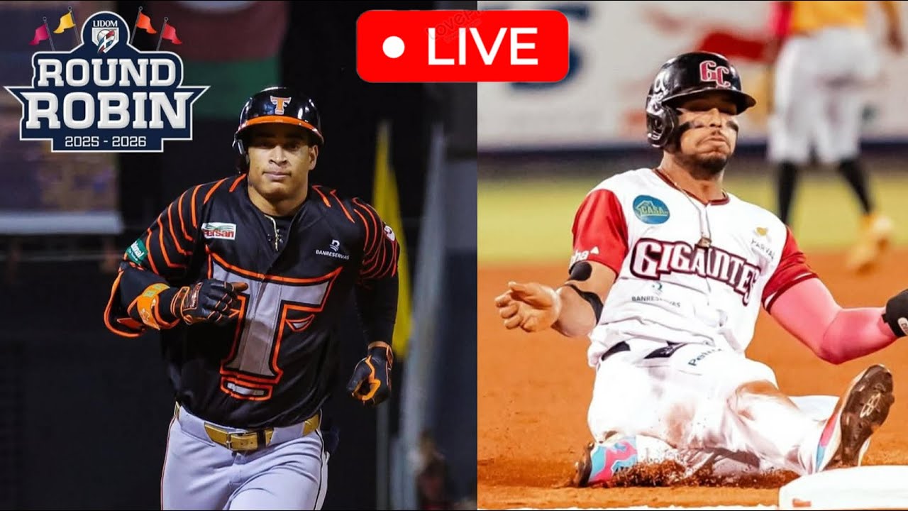 EN vivo round robin 2026 TORO DEL ESTE FRENTE GIGANTE DEL CIBAO LIDOM.