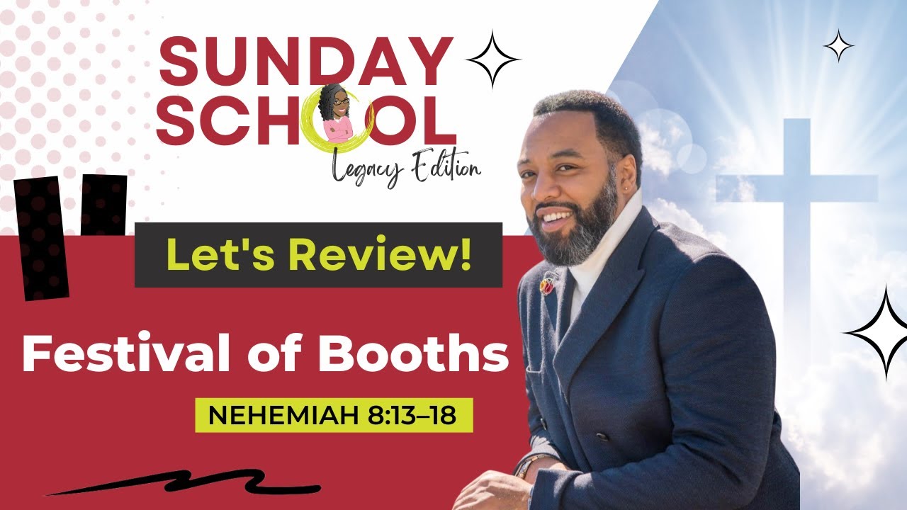 📚💙🙏🏾 Let's Review Sunday School w/Kriston Guillot - Festival of Booths - August 6, 2023