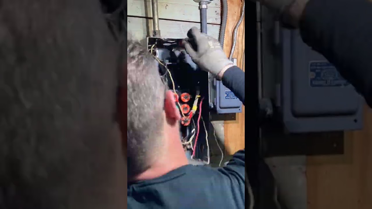 Removal of 100 amp fuse box
