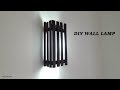 DIY Wooden Wall Lamps /Home Inside Wall Lamps