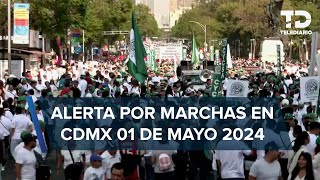 Marchas y manifestaciones 1 de mayo en CdMx