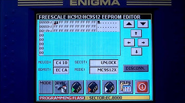 ENIGMATOOL - TUTORIAL - HOW TO PROGRAM MOTOROLA PROCESSOR FLASH WITH MOTOROLA SECURED EDITOR