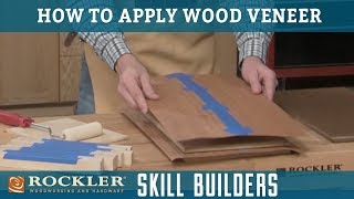 How to Apply Wood Veneer | Rockler Skill Builders