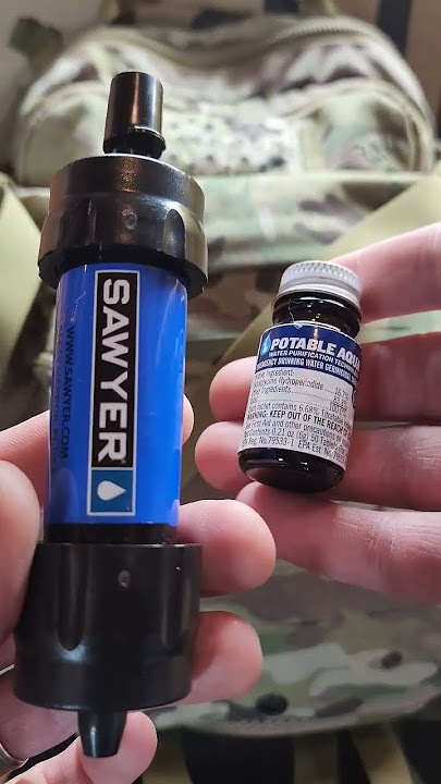 One Problem With Sawyer Mini Water Filters #shorts #prepping #shtf