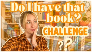 DO I HAVE THAT BOOK? CHALLENGE! Sprawdźmy, czy mam te książki?📚