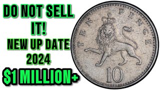 UK Top 2 Ultra Rare Ten Pence Coins Most Valuable coins! Coins worth money by Coins Value Information 4,743 views 3 weeks ago 3 minutes, 38 seconds
