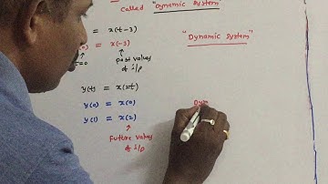 Signals & Systems - Static or Dynamic Systems - working examples - UNIT III