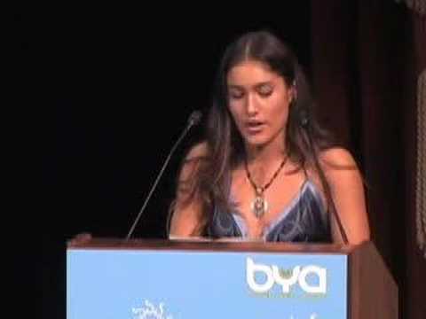 Q'orianka Kilcher's speech - Brower Youth Awards 2007