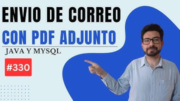 330. ✉️📎 ENVIAR CORREO CON PDF ADJUNTO 📎🛒 Carrito electrónico JAVA Y MYSQL #60 📎✉️