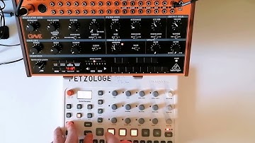 Behringer crave and Elektron model Samples in action