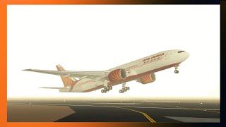 INFINITE FLIGHT LIVE 🔴 | 🇮🇳 Mumbai to Delhi 🇮🇳 | Air India 777-200LR