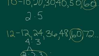 4-8 least common multiple