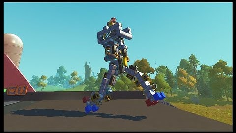 Scrap Mechanic Survival | Build And Test Mech Walker