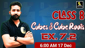 Cube & Cube root class_8th maths CBSE Ex 7.2 Complete Exercise Smart Maths | maths By Ashwani sir
