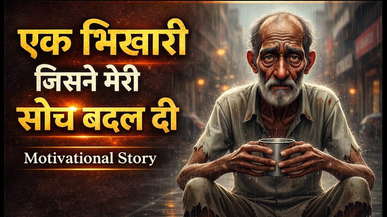 एक भिखारी जिसने मेरी सोच बदल दी | Emotional Motivational Story in Hindi