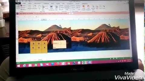 วิธีสร้างเกมxo (bingo) ด้วยexcel