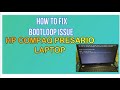DIY Fix HP Presario Laptop || Bootloop Issue