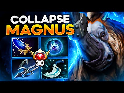 Новый Магнус от Коллапса + в пати Яторо, Мира, Ларл — Magnus Collapse Dota 2