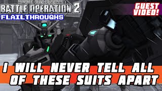 Gundam Battle Operation 2 GUEST VIDEO: Engage Gundam Booster Type Is Neither Engage Zero. Confused?