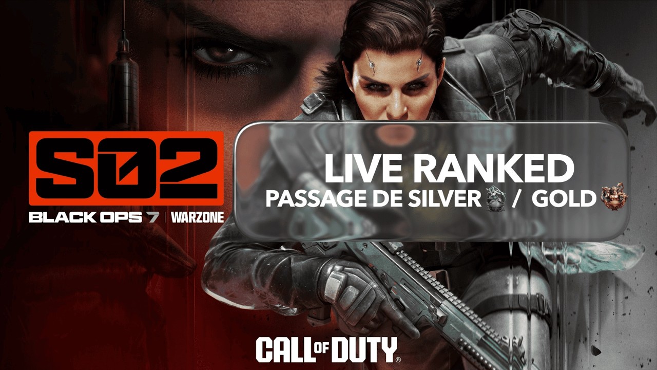 🔴Rediff live Warzone : Pasage du silver/gold 🔴