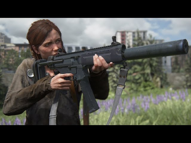 Camiseta The Last of Us 2 Ellie Rifle